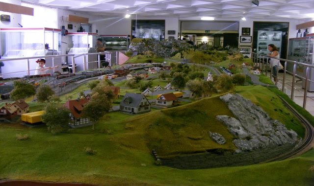 BIG DIORAMA AT BUCHAREST RAILWAYS MUSEUM