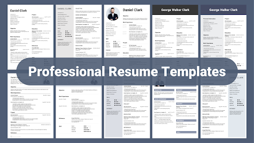 Screenshot Resume Builder & CV Maker