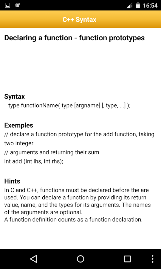   Cpp Syntax – Capture d'écran 