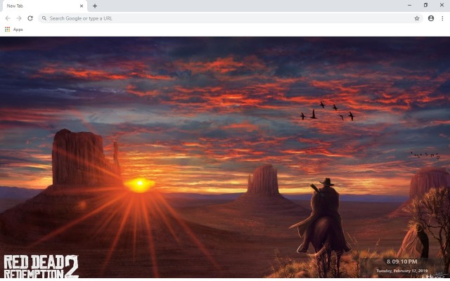 red dead redemption 2 Full HD Custom New Tab