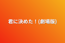 君に決めた！(劇場版)