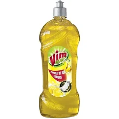 Vim Dishwash Liquid Gel Lemon - 750 ml