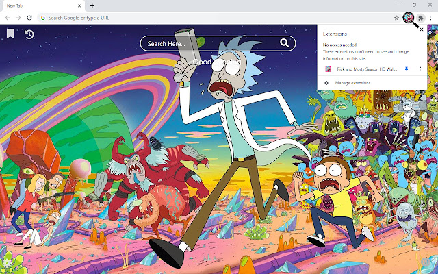 Rick and Morty Season Best Wallpaper New Tab