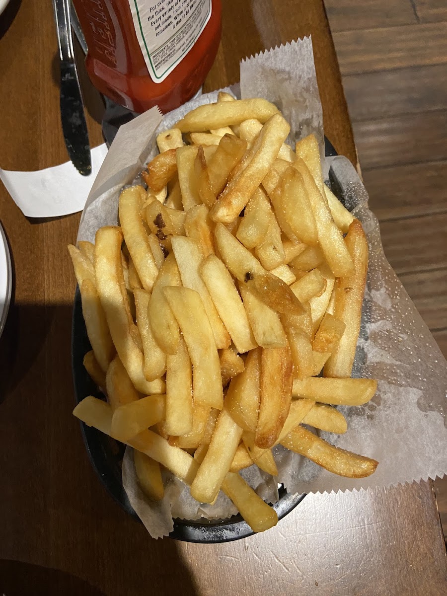 Gf fries made in dedicated fryer