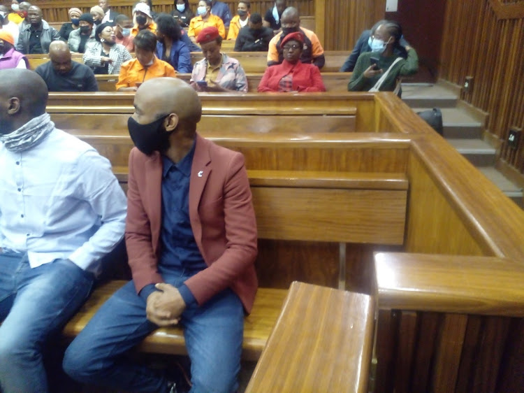 Ntuthuko Shoba looked calm at court on Tuesday morning.