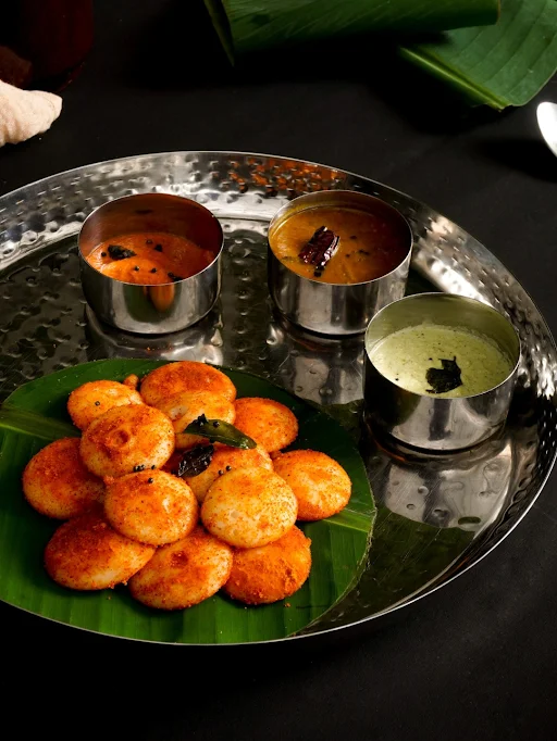 Podi Button Idli