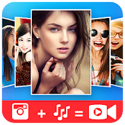 Photo + music To Video  Icon