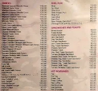 Vaishali menu 1