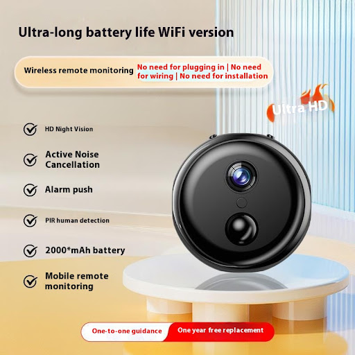 Title 1, Remote HD Night Vision Wireless WiFi 360 Degree...