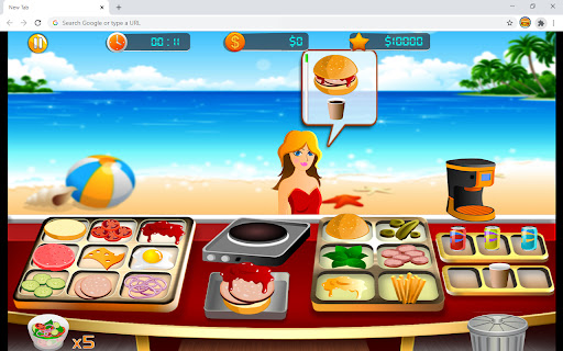 Beach Restaurant Unblocked Game