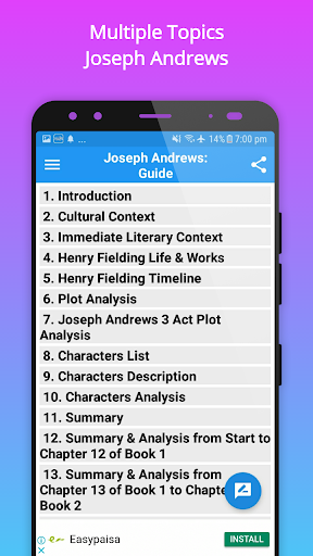 Joseph Andrews Guide