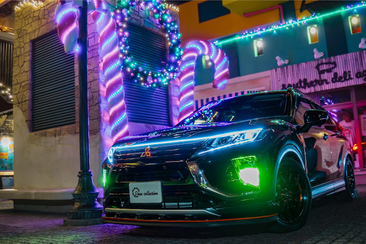 エクリプスクロスの今年最大のカスタムは？・メリークリスマス✨🎄✨・誰よりもカッコよく撮ります！・沖縄・イルミネーションと愛車に関するカスタム事例の投稿画像3枚目