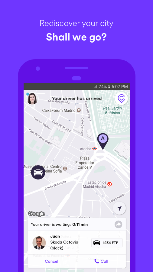 cabify enjoy the ride - screenshot 5