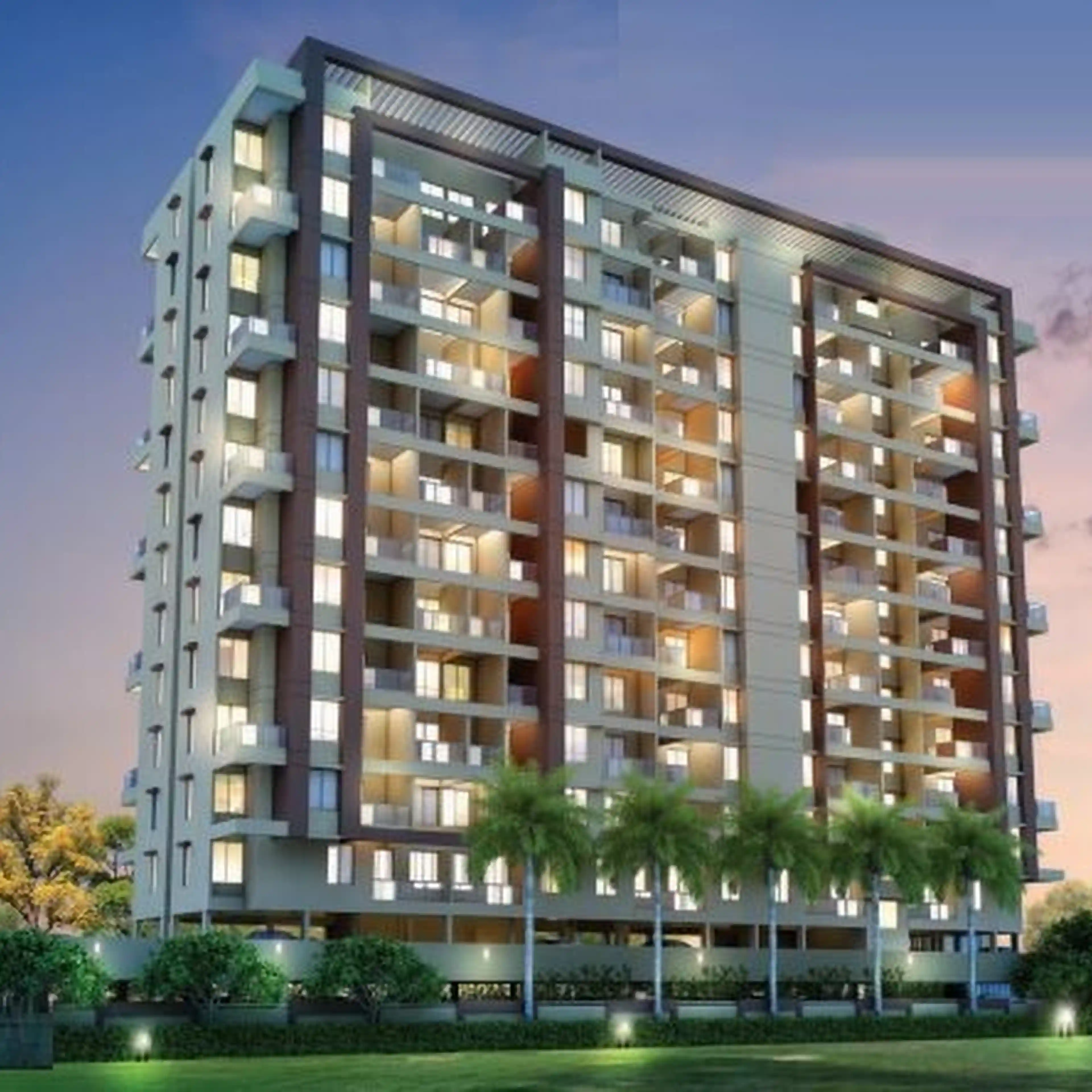 Bhakti  Elysia Towers-elevation-1