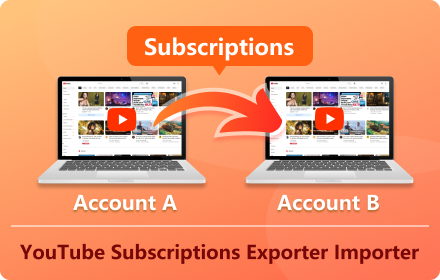 YouTube Subscriptions Exporter & Importer small promo image