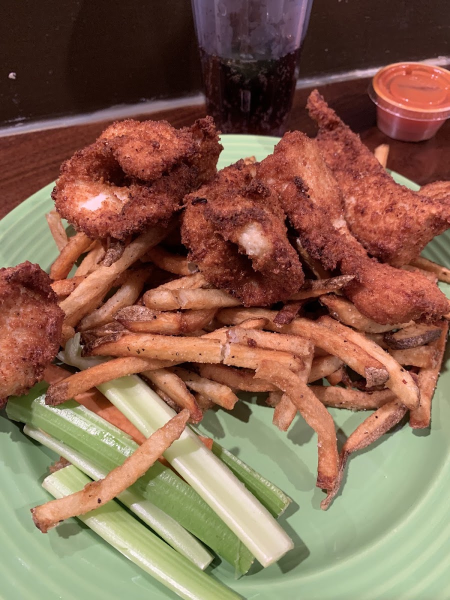 Chicken fingers and fries!