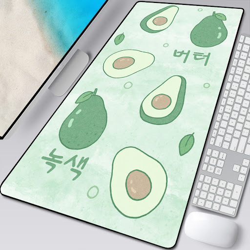 Title 3, Large Computer Gamer Fruit Super Long Mouse Pad...
