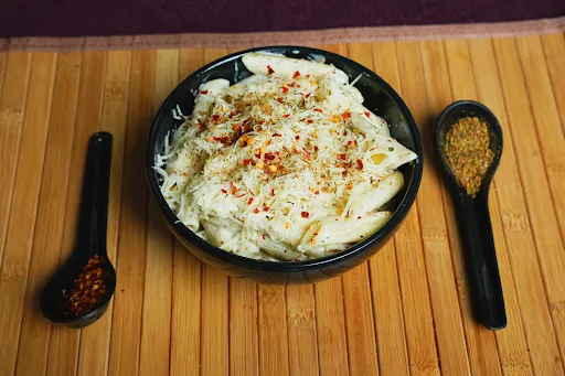 Paneer Alfredo White Pasta Bowl