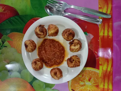 Chicken Oil Fried Momos [6 Pieces]