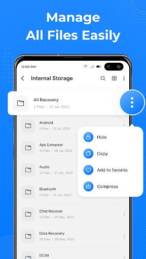 Screenshot File Manager - File Explorer