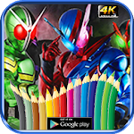 Cover Image of Tải xuống Comment colorer Kamen Rider 1.0 APK