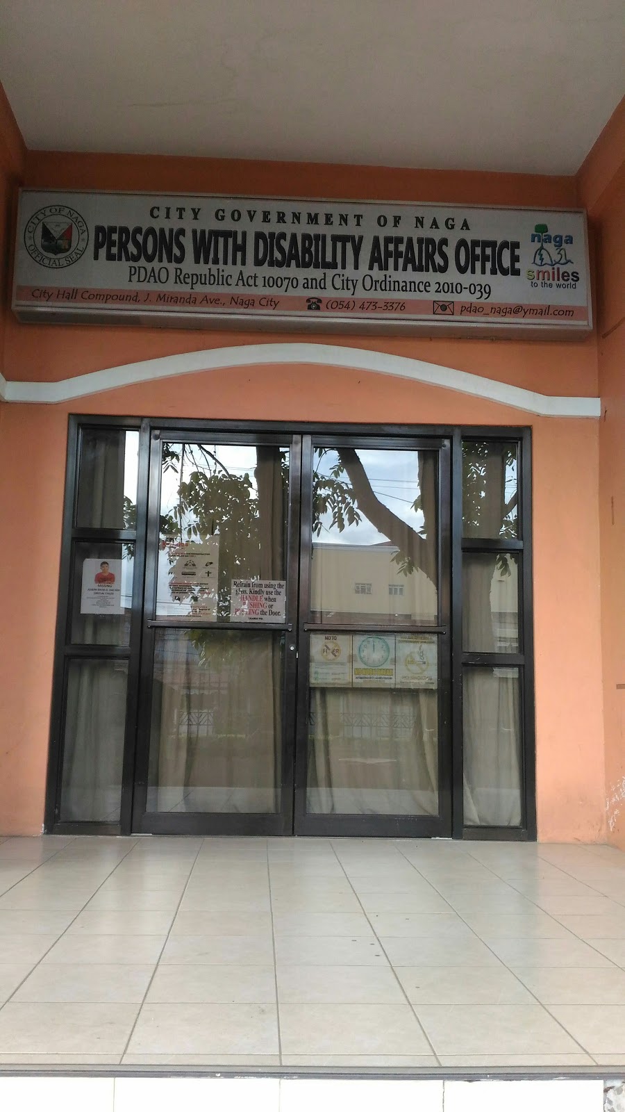 PERSONS WITH DISABILITY AFFAIRS OFFICE