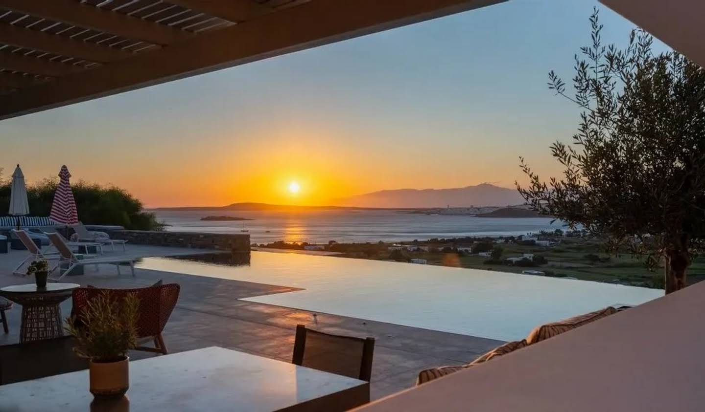 Villa avec piscine et terrasse Paros