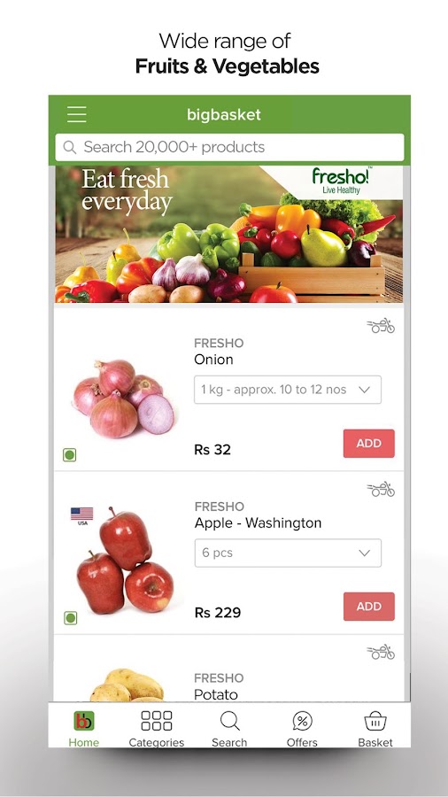 bigbasket - online grocery - Android Apps on Google Play