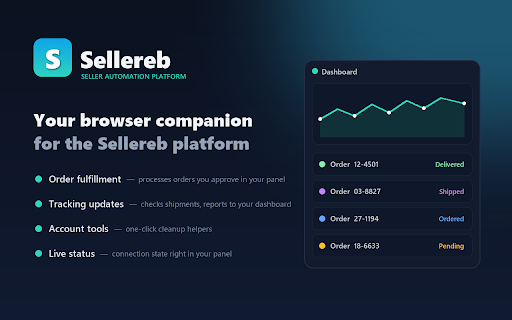 Sellereb Assistant screenshot 1