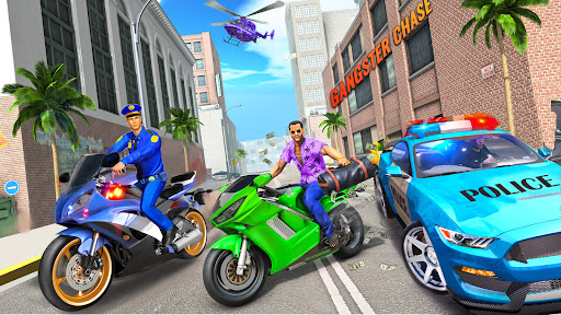 Screenshot US Police Moto Bike Games