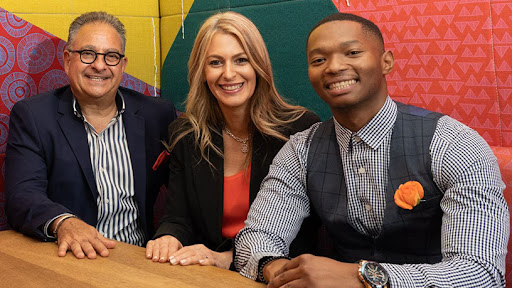 From left: GoGetta co-founders Jeff Miller, Leat Sacharowitz and Sthembiso Zwane.