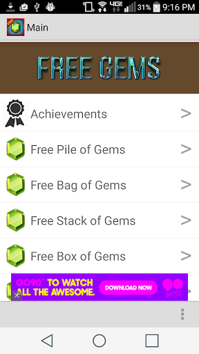 Gems for Clash of Clans Pro