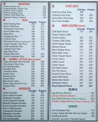 Royal Pheonix Bistro menu 1