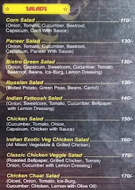 Foodie Bistro & Cafe menu 1