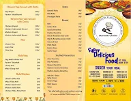 Saffron Flavors menu 2