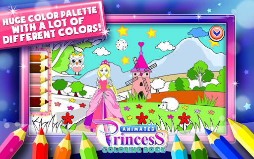 download princess coloring book games on pc  mac with