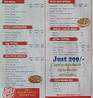 Deep Pizza Hub menu 1