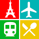 Paris Travel Guide, Attraction, Metro, Map, App