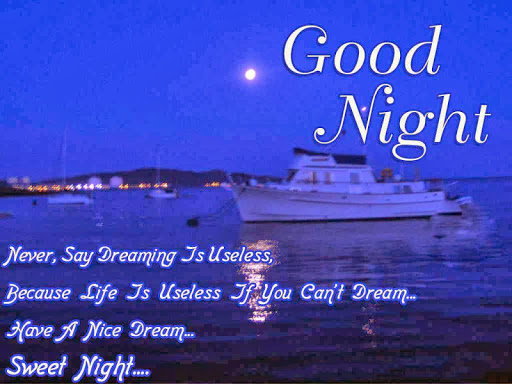 Good Night Sweet Dreams Gif