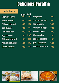 Delicious Paratha menu 2