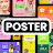 Poster Maker With Name & Image icon