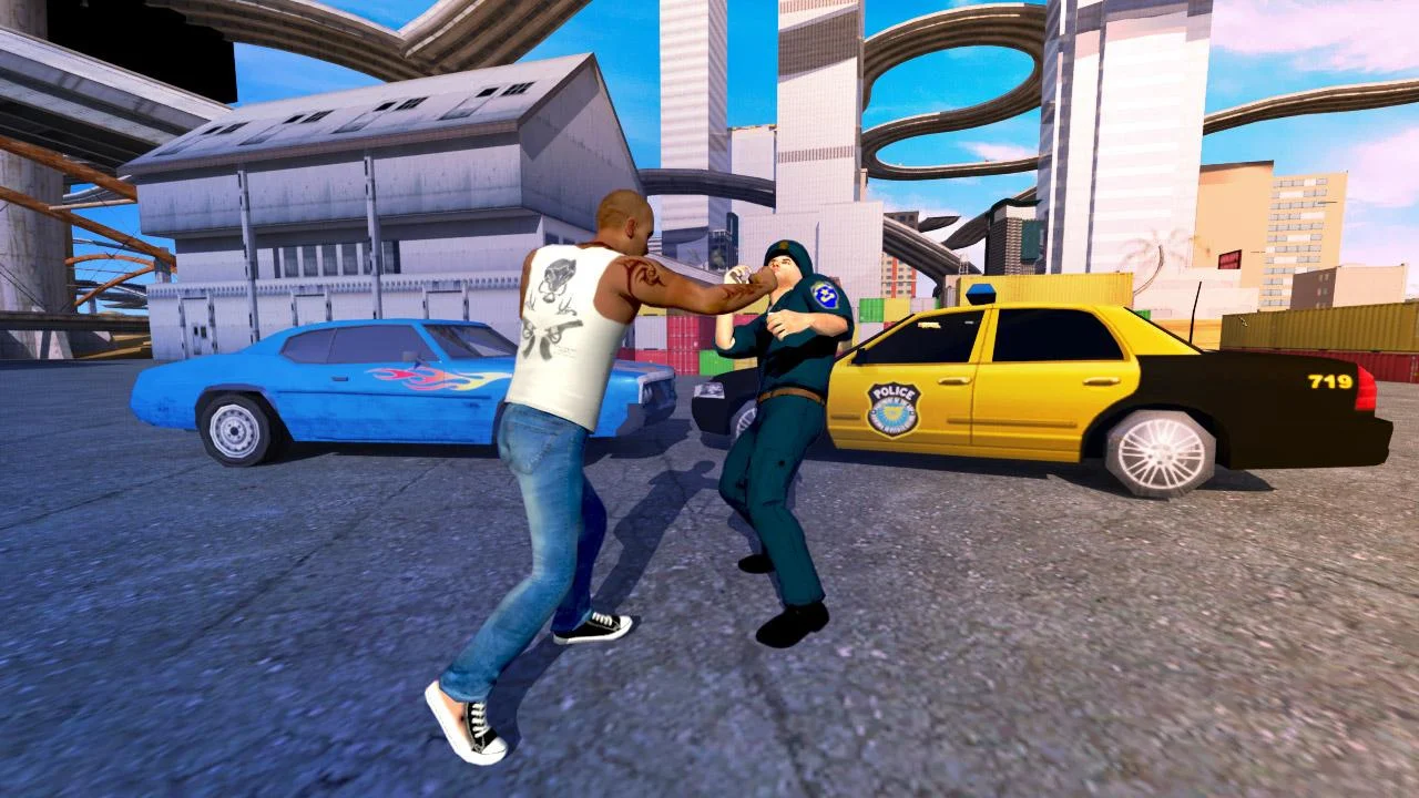   Real Gang Wars Game- 스크린샷 