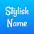 Stylish name maker app icon