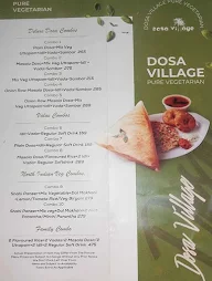 Shanghai Moon & Dosa Village menu 1