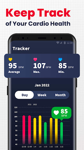 Screenshot Heart Rate Monitor - Pulse App