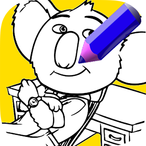 Buster sing coloring book  Icon