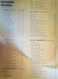 Bramha Snacks menu 4