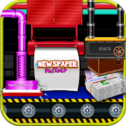 Newspaper Factory - Paper maker & delivery game  Icon