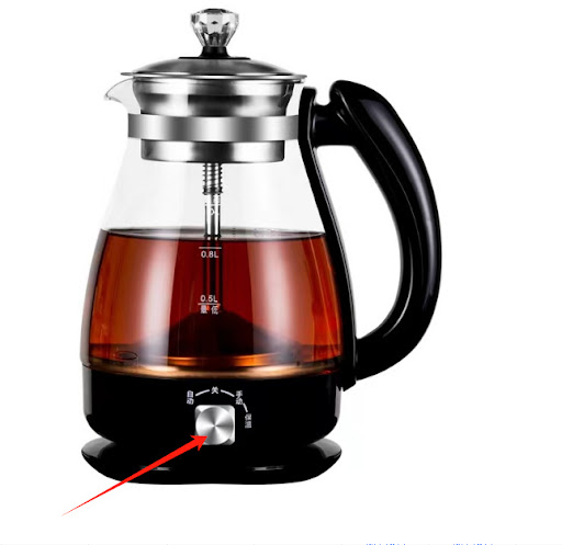 Title 3, 1L Automatic Steam Tea Maker Insulation Househo...
