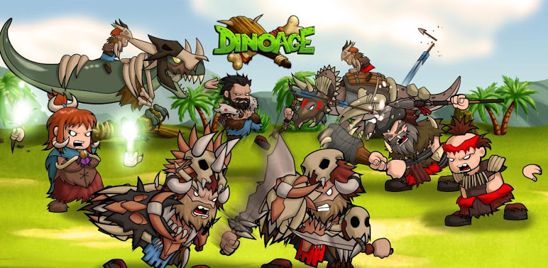 DinoAge: Prehistoric Caveman & Dinosaur Strategy!